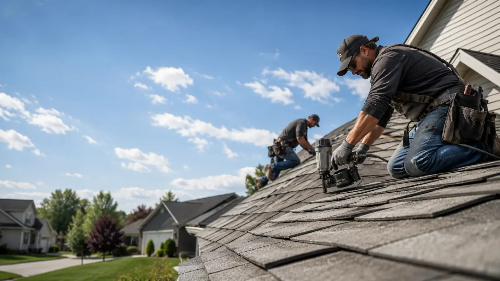 Storm Damage Roof Repair in Peoria, IL near me